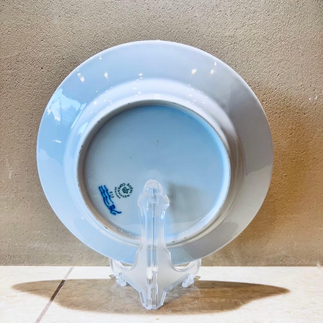 美品✨ ロイヤルコペンハーゲン ブルーフルーテッド ハーフレース 19cm 2枚