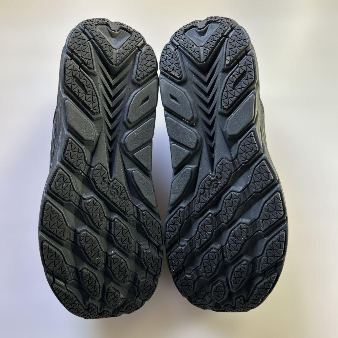 【美品】ホカオネオネ プロジェクト クリフトン ブラック 27.5