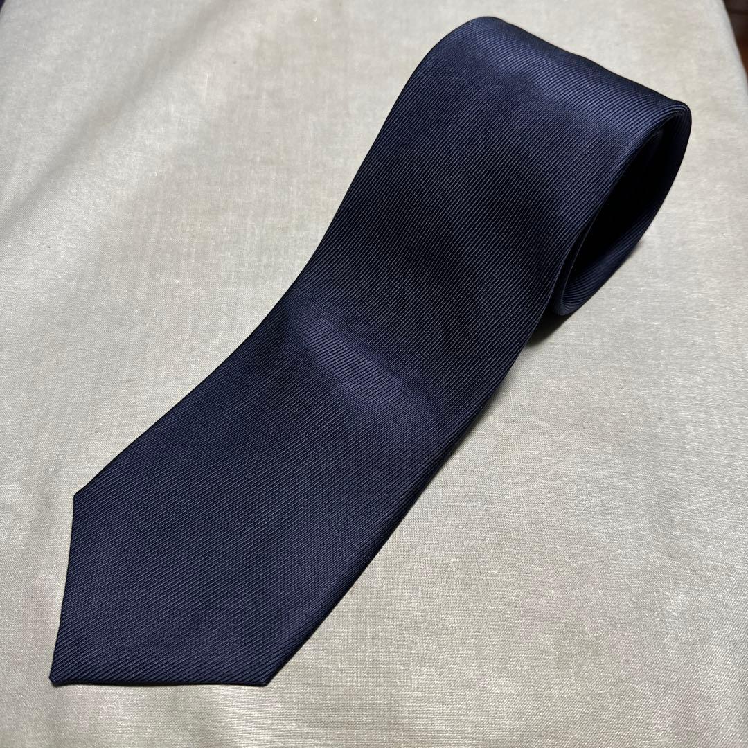 ジョンコンフォート 50オンスソリッドタイ（ダークネイビー無地）