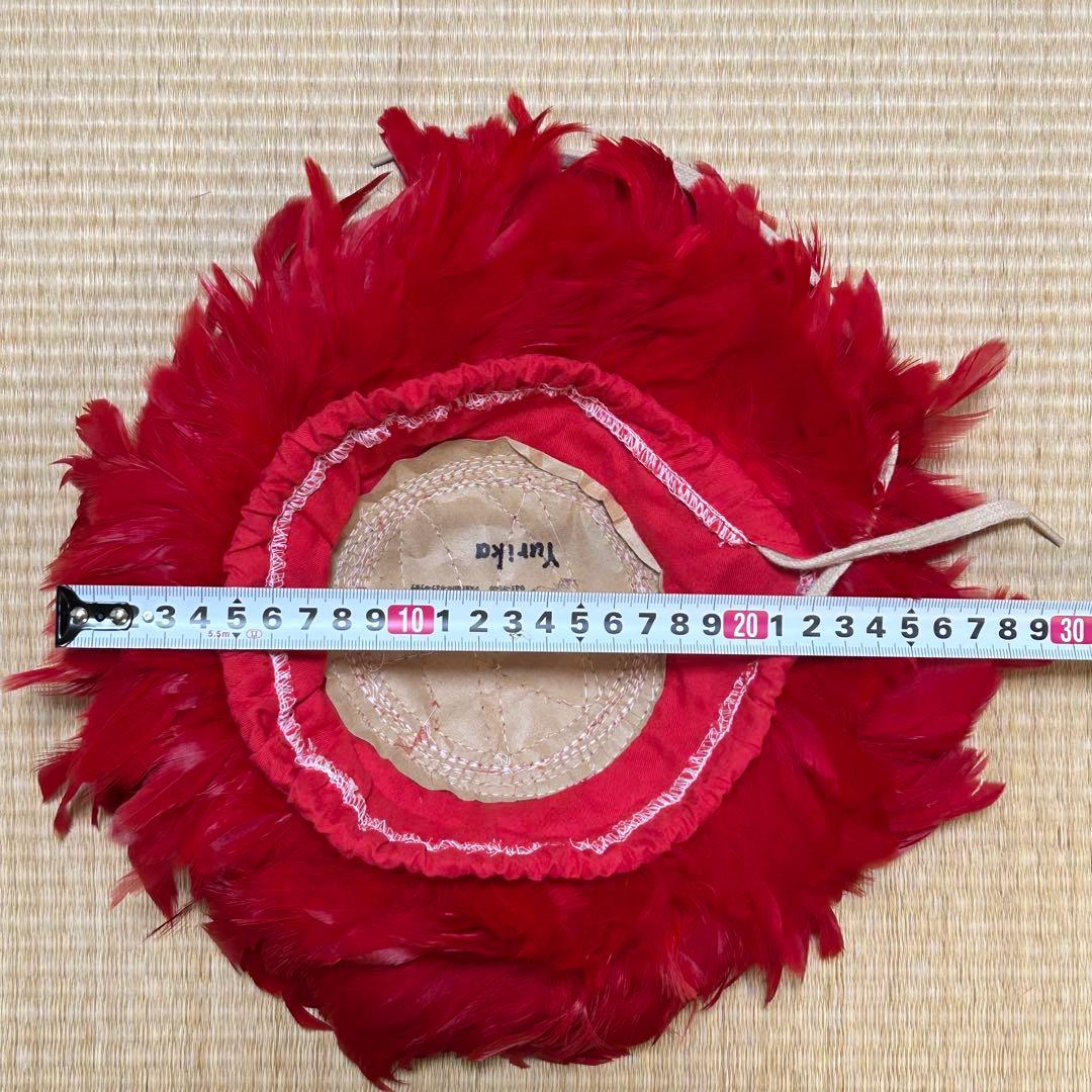 フラダンス楽器　ウリウリ　羽付き