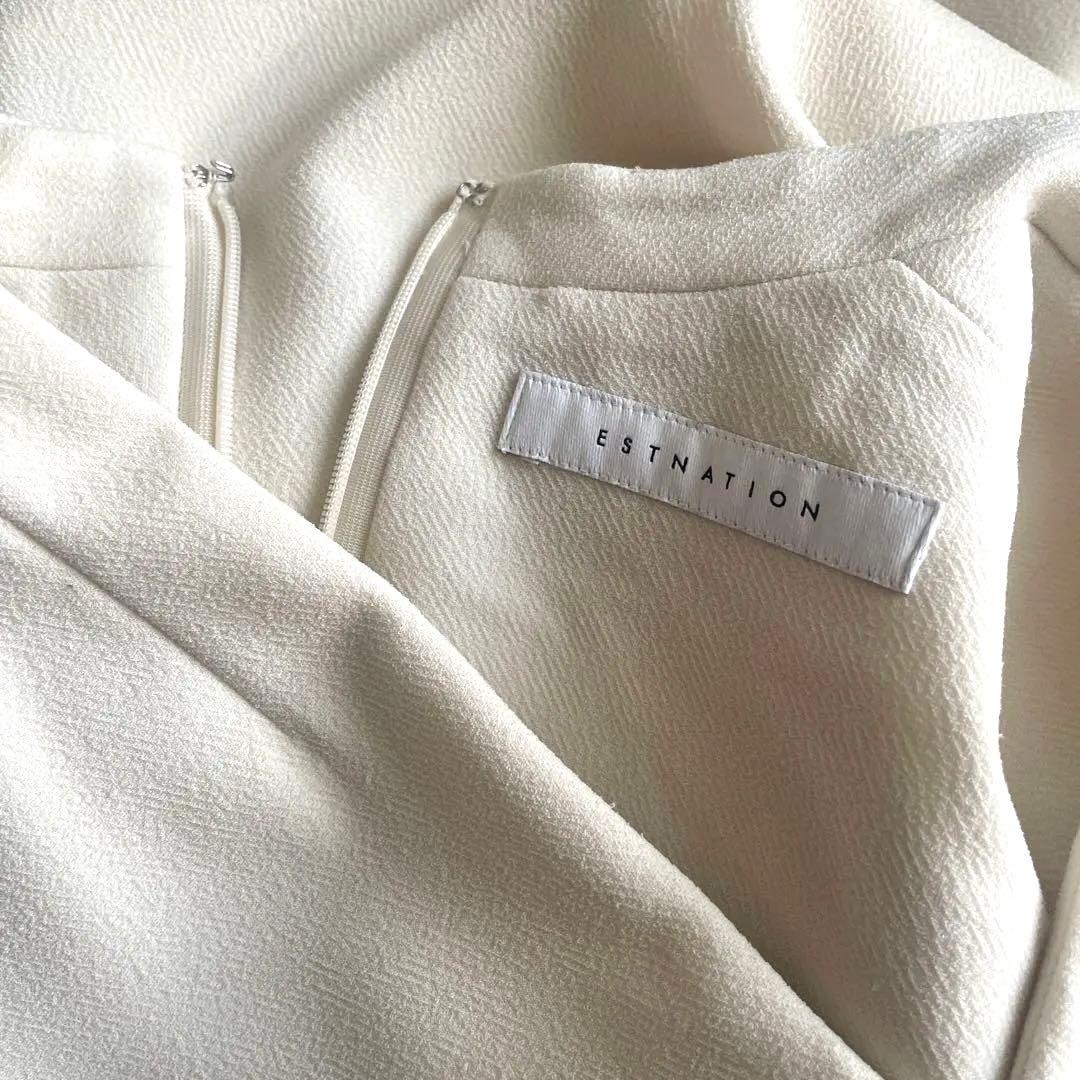 ESTNATION エストネーション　オールインワン オフホワイト 38