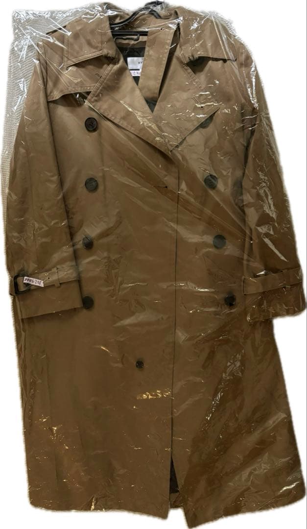 美品⭐︎HYKE ベージュ ダブルブレスト トレンチコート