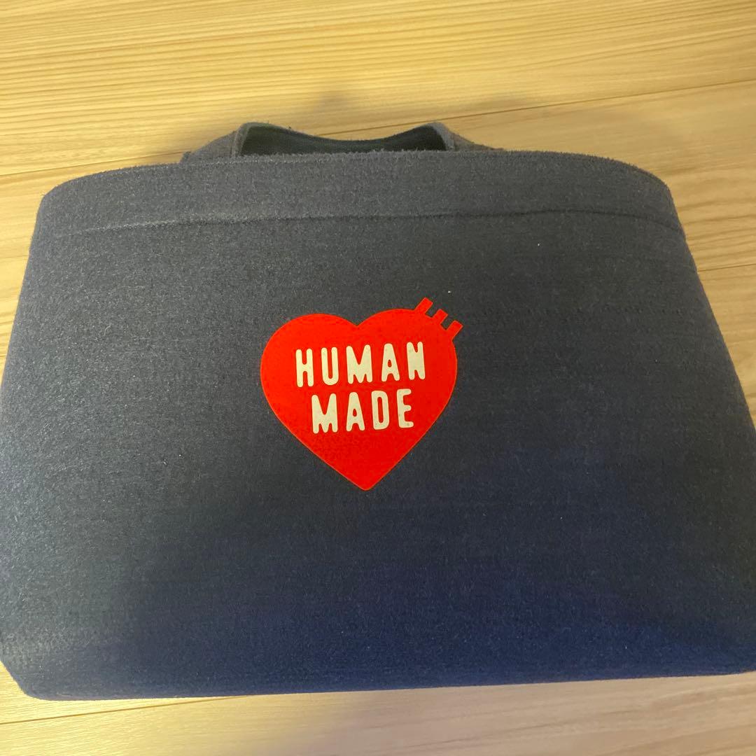 HUMAN MADE ネイビー トートバッグ