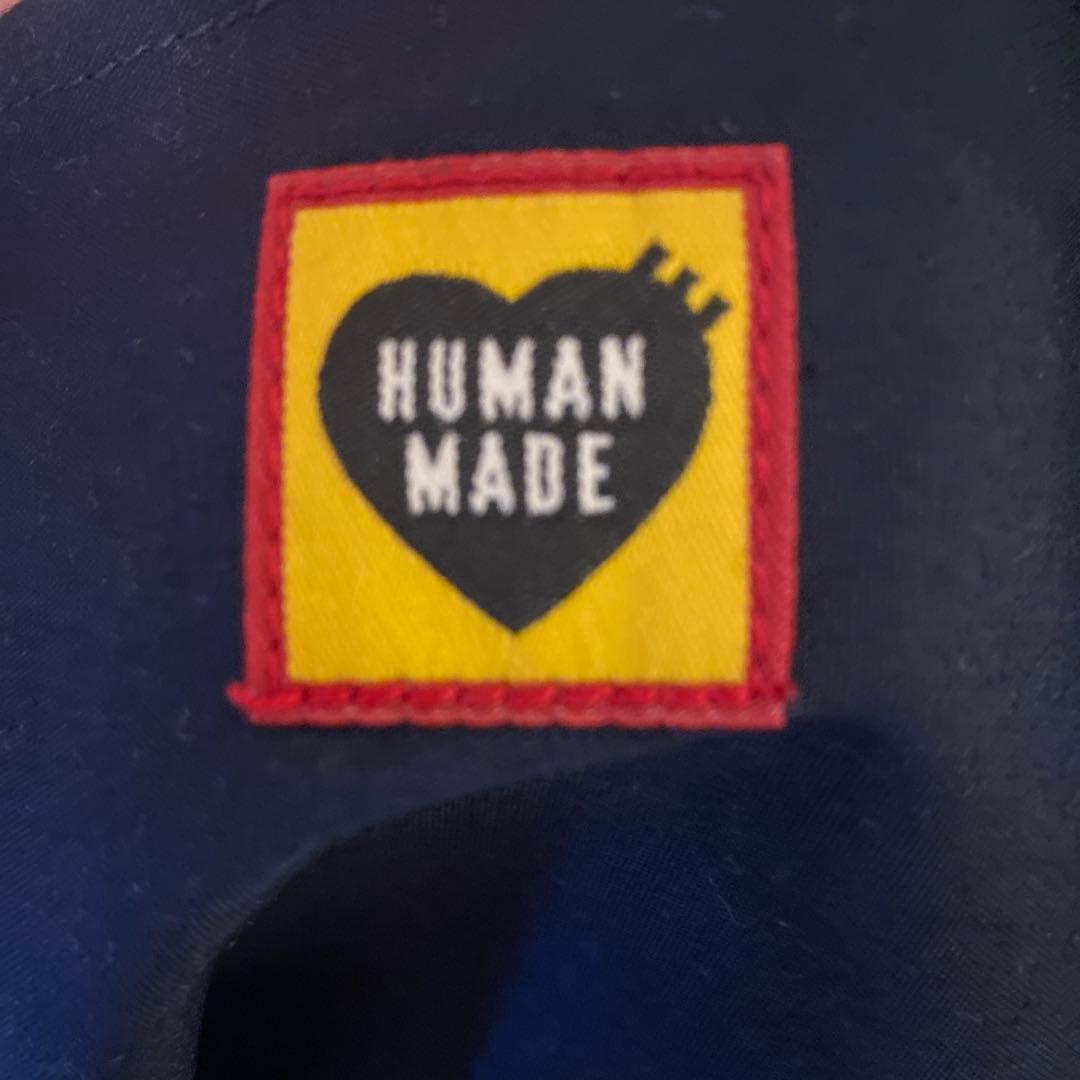 HUMAN MADE ネイビー トートバッグ