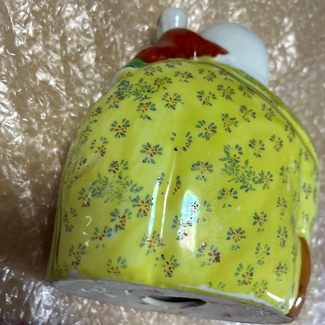 ⭐︎中国美術 陶器人形　五福童子