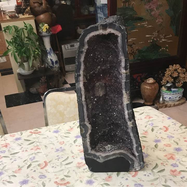 紫水晶 石  値下げ交渉可