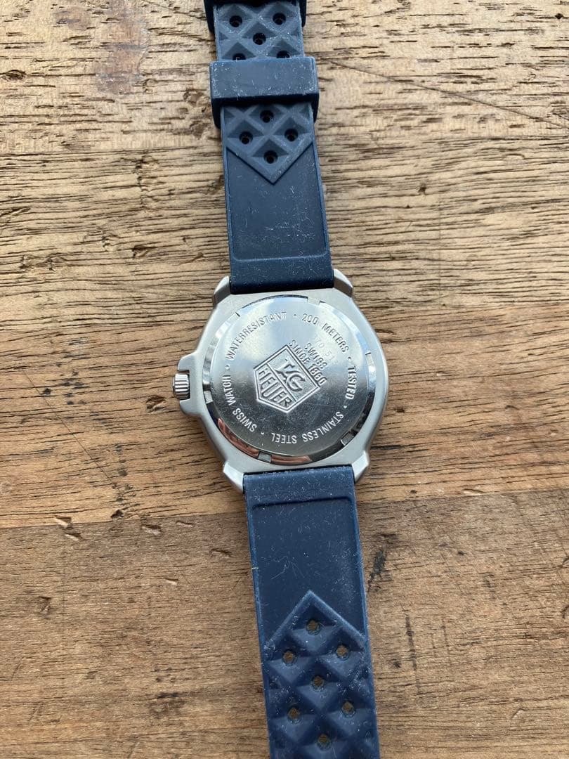 美品 TAG Heuer タグホイヤー 初代 Formula 1 ネイビー