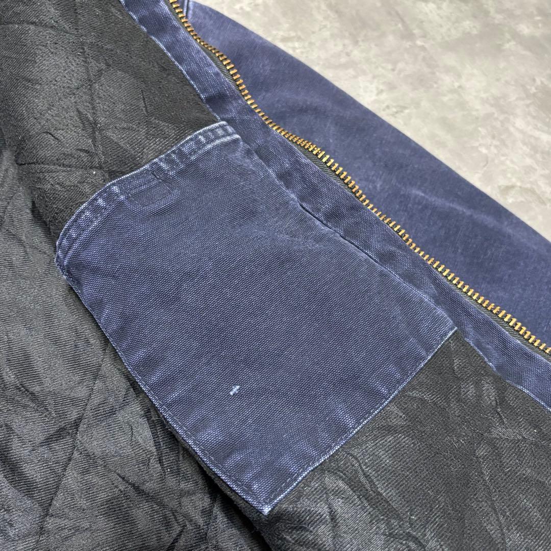 00s 究極フェード Carhartt J130 アクティブジャケット 濃紺