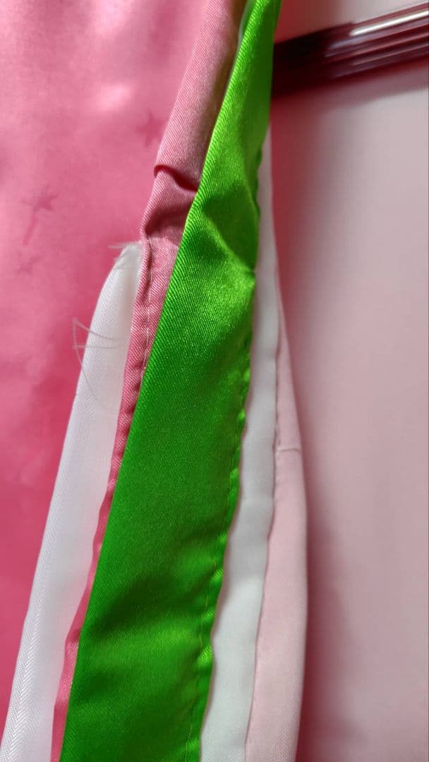 RK536洗える子供着物着丈92センチ裄丈46センチ重ね襟付き綺麗美品3歳用