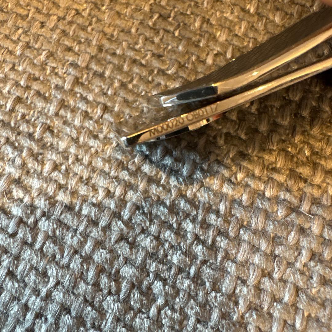 中古品　Louis Vuitton レザー マネークリップ ブラック