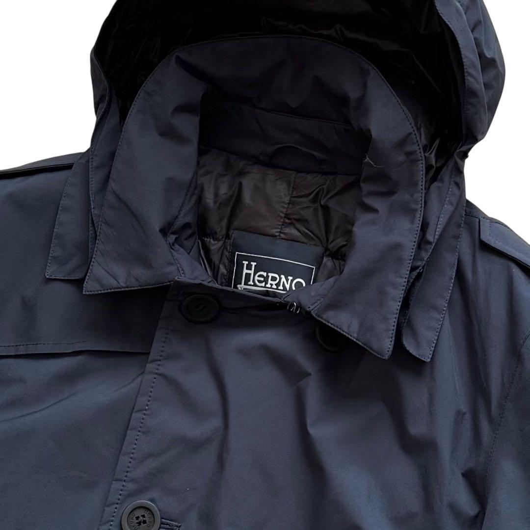 HERNO Laminar GORE-TEX トレンチコート 裏地ダウン 46