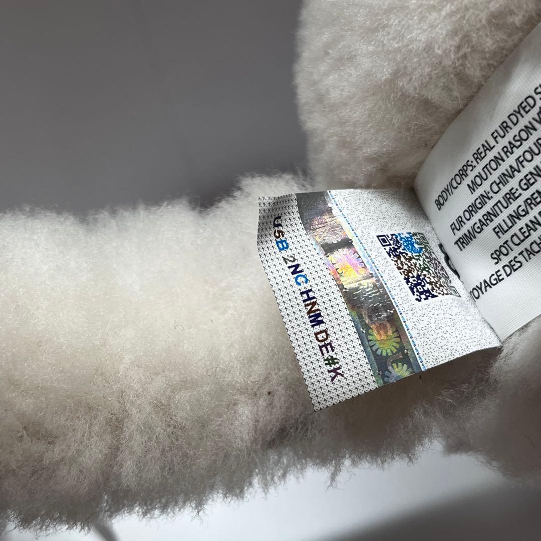 【新品未使用】UGG チェスナット　シープスキン イヤマフ　イヤーマフラー