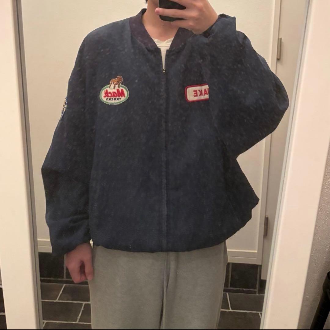 60s usa製 red kap mack trucks ブルゾン ma1 古着