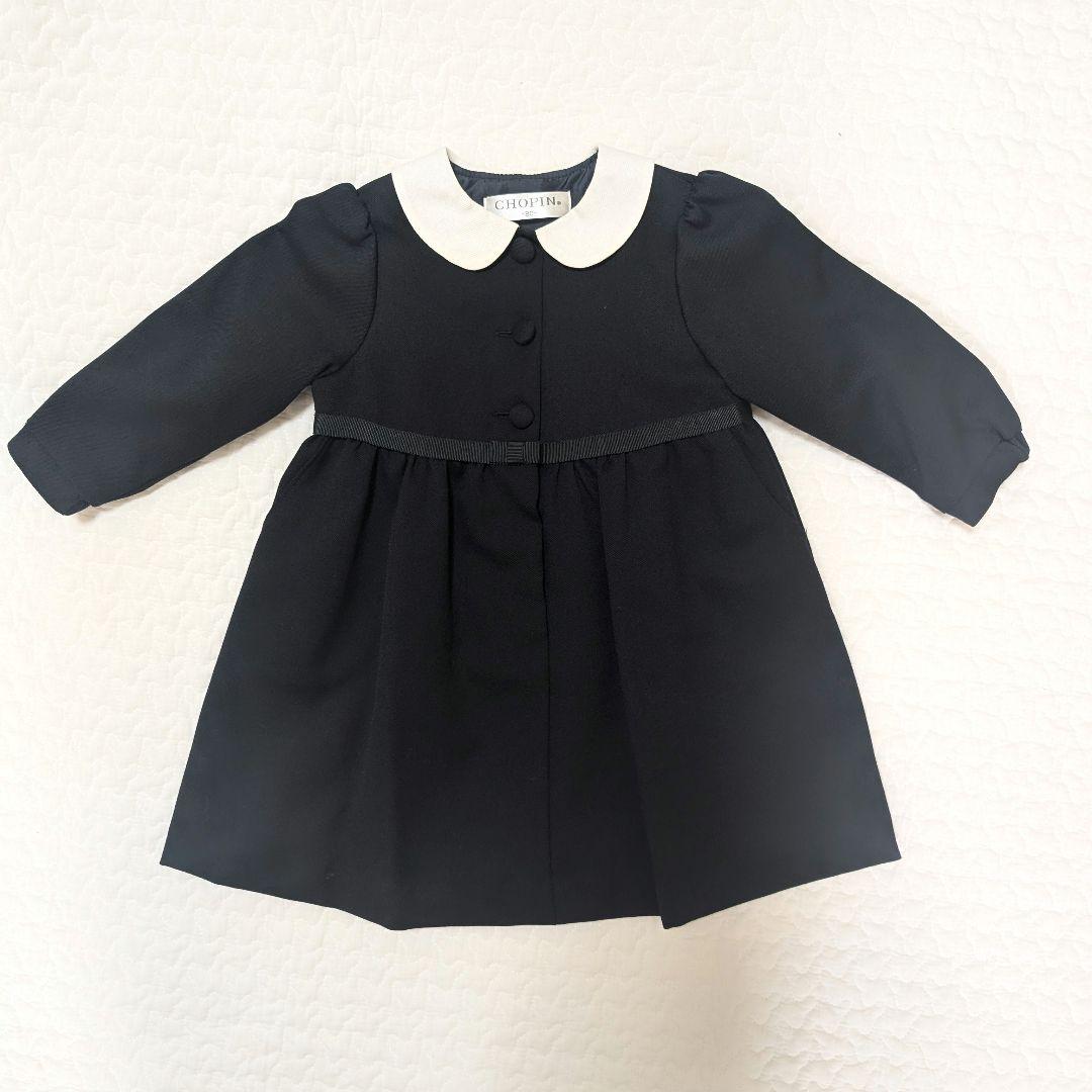 ショパン　長袖ワンピース　フォーマル　お受験　七五三　ワンピース　通塾