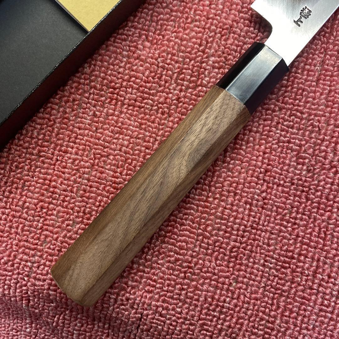 青二鋼　勘所切付柳刃包丁　300㎜ 尺0寸