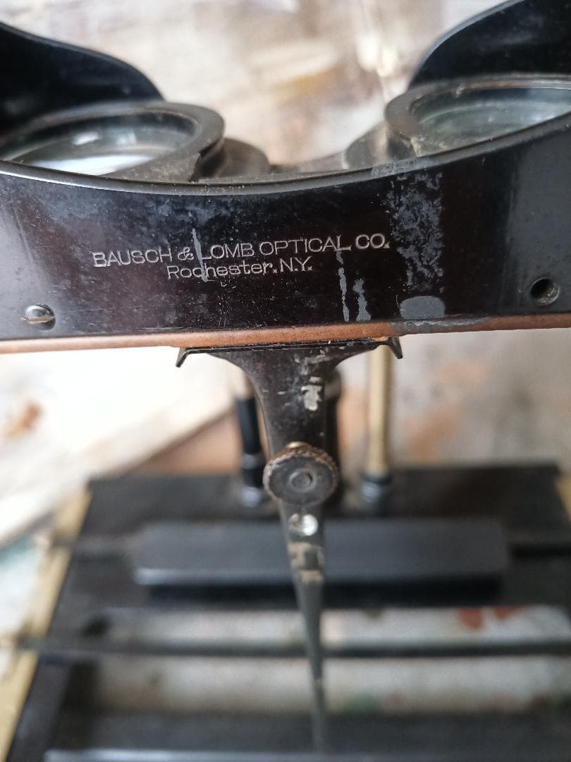 Bausch & Lomb 光学測量器具｜レイバン源流のバルカナイトフレーム
