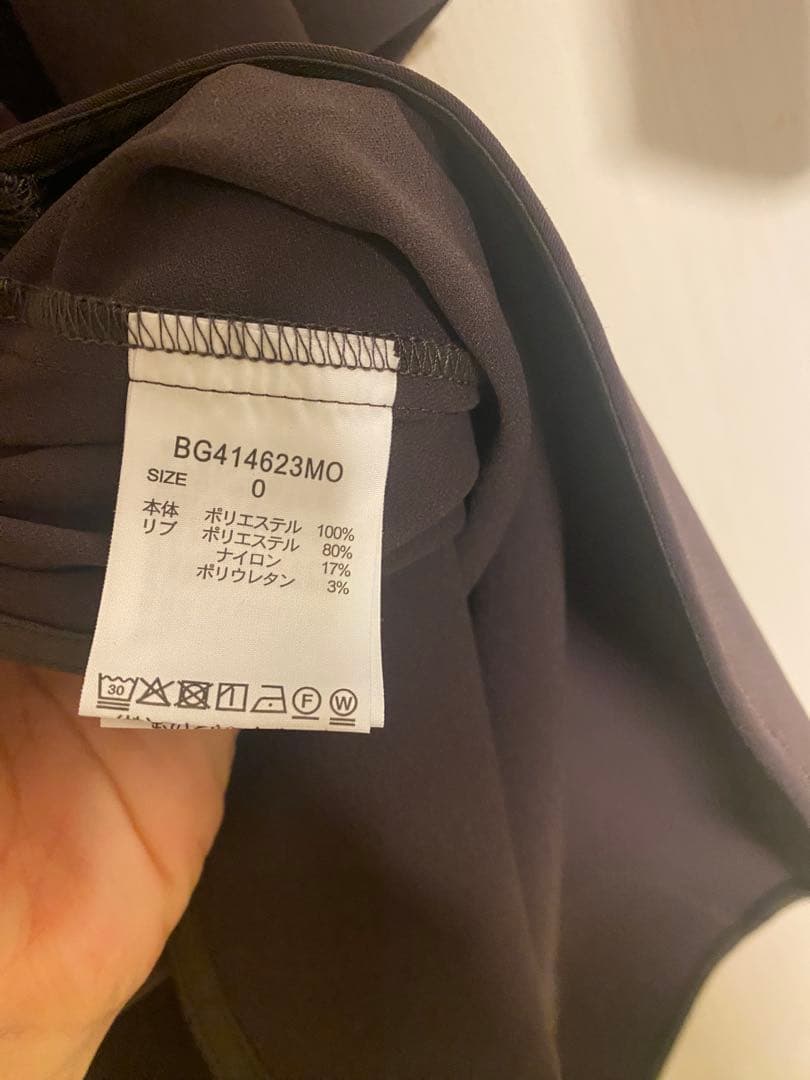 バンヤードストーム　ダブルクロスハーフスリーブプルオーバー ブラウン0