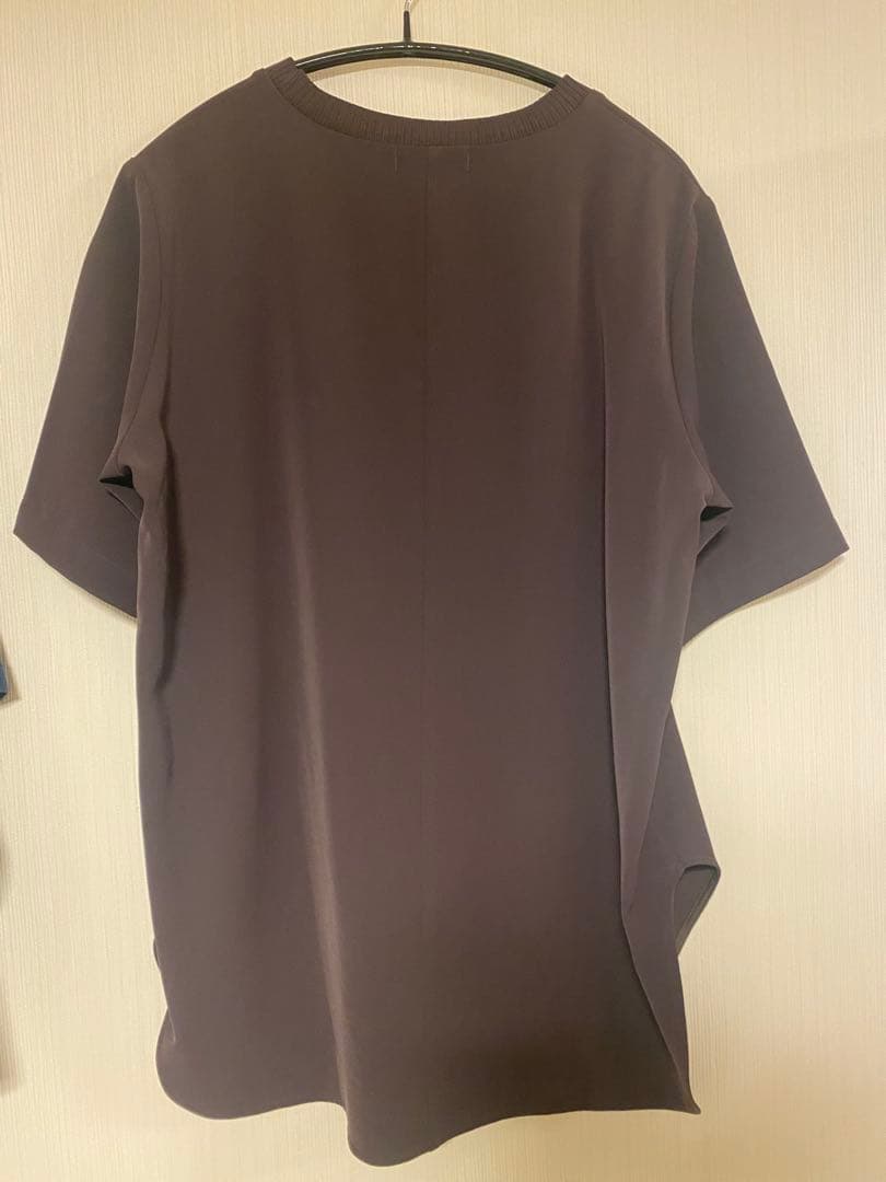 バンヤードストーム　ダブルクロスハーフスリーブプルオーバー ブラウン0