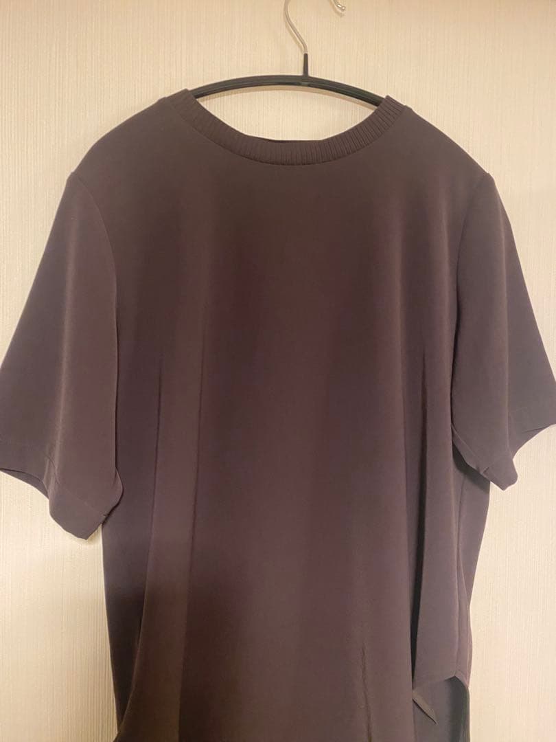 バンヤードストーム　ダブルクロスハーフスリーブプルオーバー ブラウン0