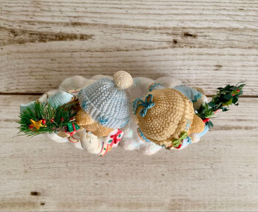 チェリッシュドテディーズ エリックとインガ クリスマス 置物