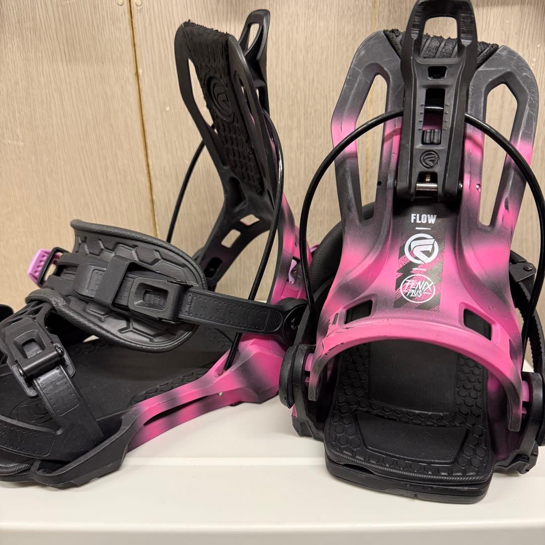 FLOW FENIX PLUS ビンディング ブラック/ピンク