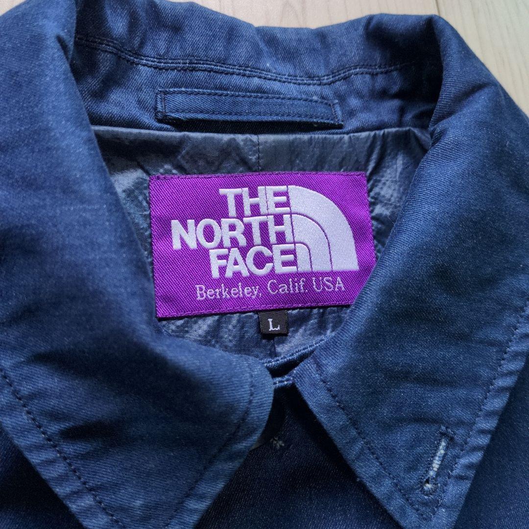 THE NORTH FACE ステンカラーコート L ネイビー