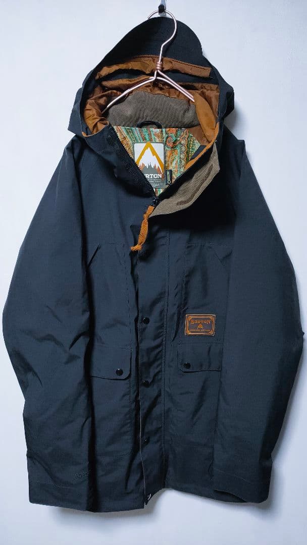 【BURTON バートン】スノーボードウェア ジャケット ゴアテックス ブラック