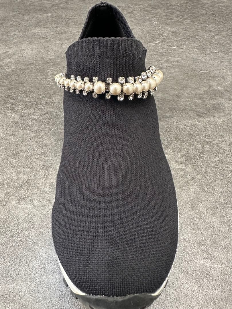 ジミーチュウ スニーカー ビジュー ヴェローナJIMMY CHOO 23.5