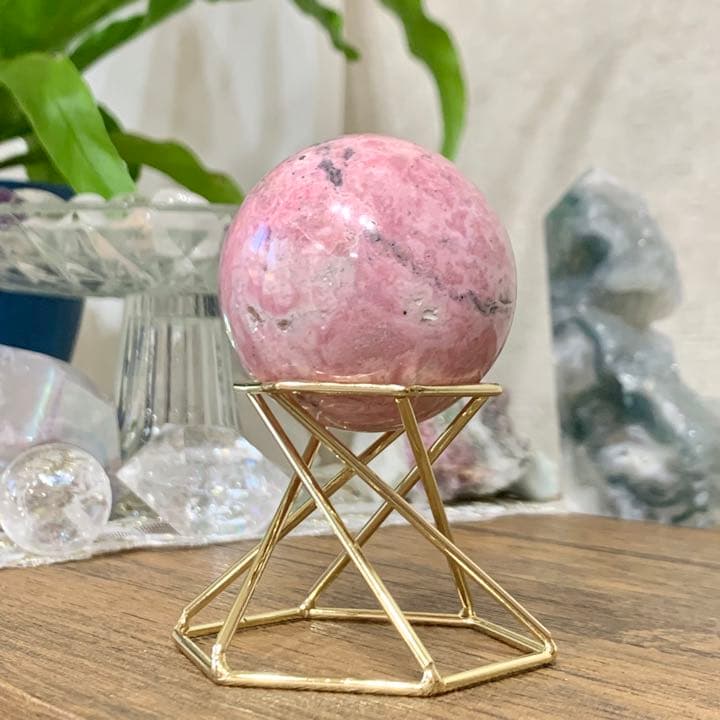 レアカラー！　ロードナイトスフィア　ペルー産　天然石