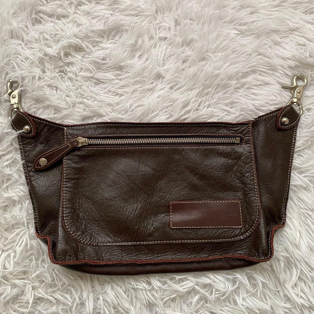 THE WARMTH CRAFTS-MANUFACTURE ヒップバッグ 馬革