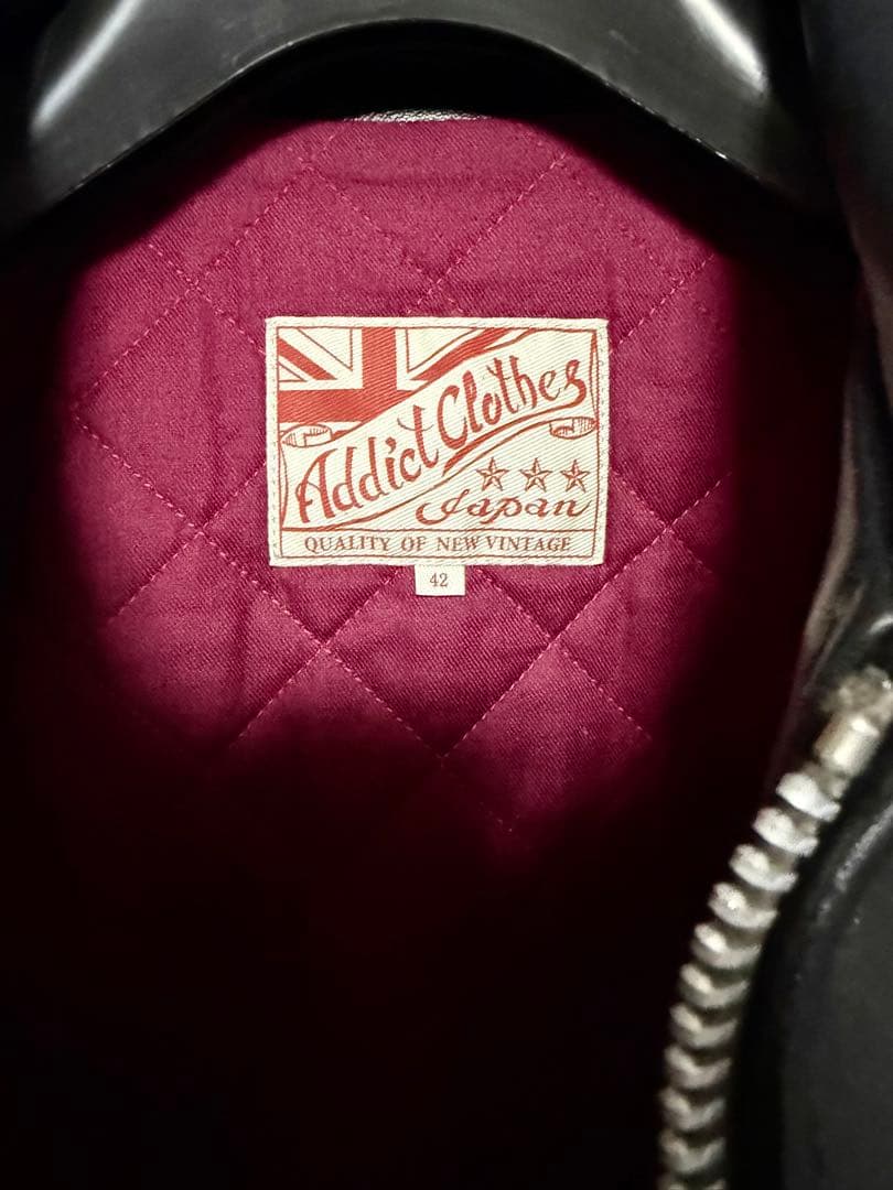 ADDICT CLOTHES AD-01 ホースハイド 42 美品