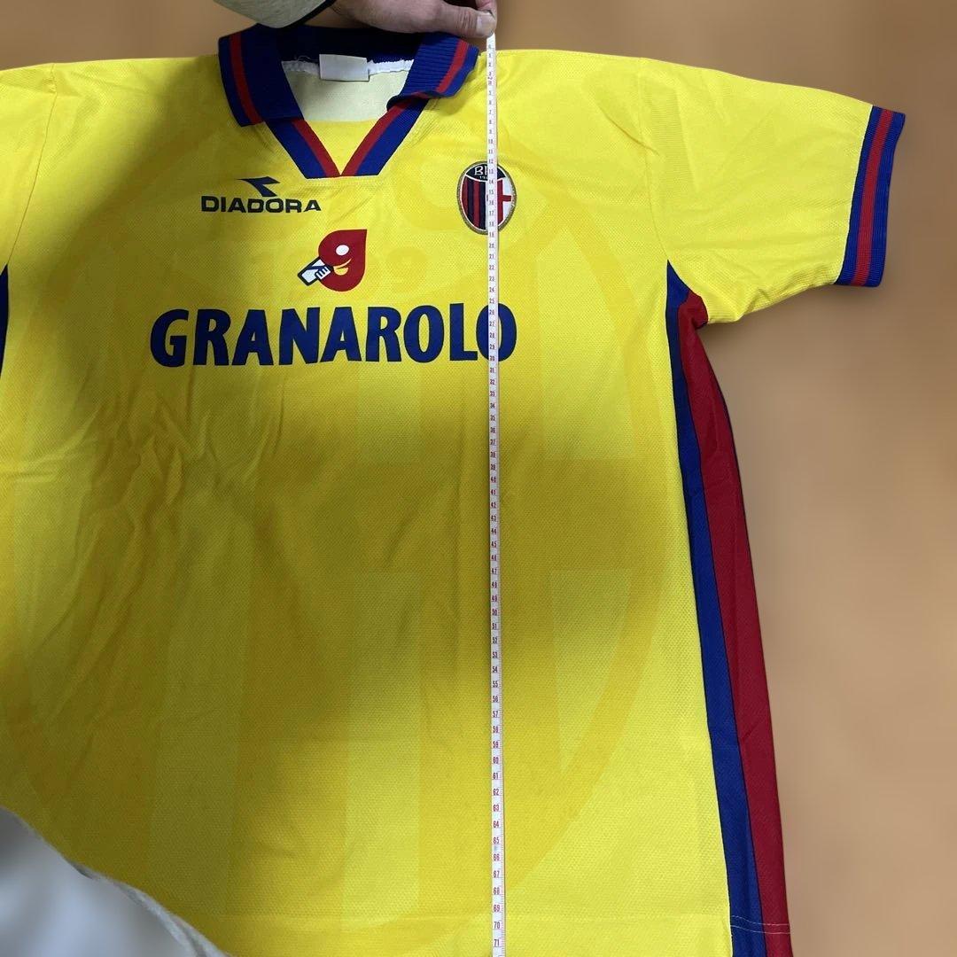 サッカーユニフォーム　ボローニャ　アウェイ サイズおそらくL