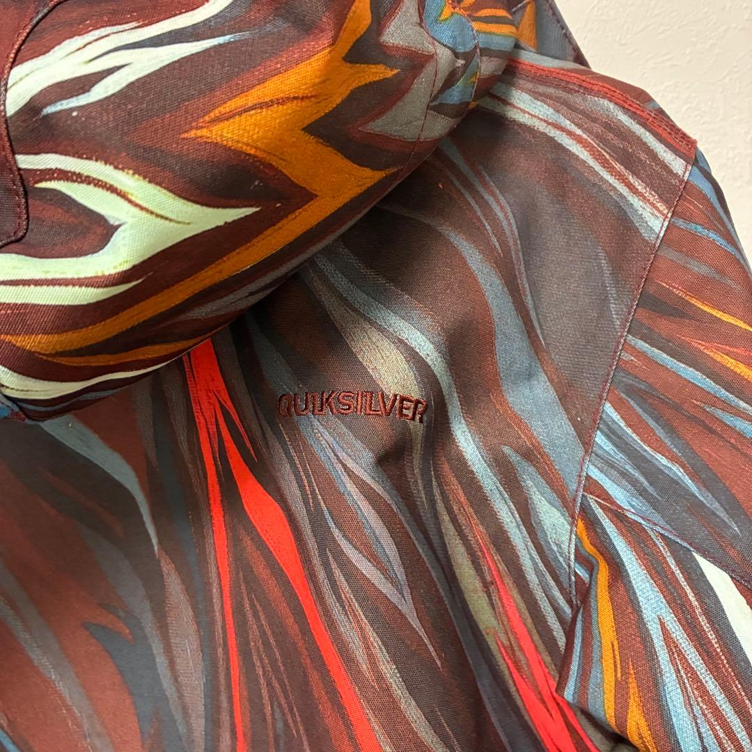 クイックシルバー　スキー　スノボ　ウェア　メンズ　XS S 上下　マルチカラー