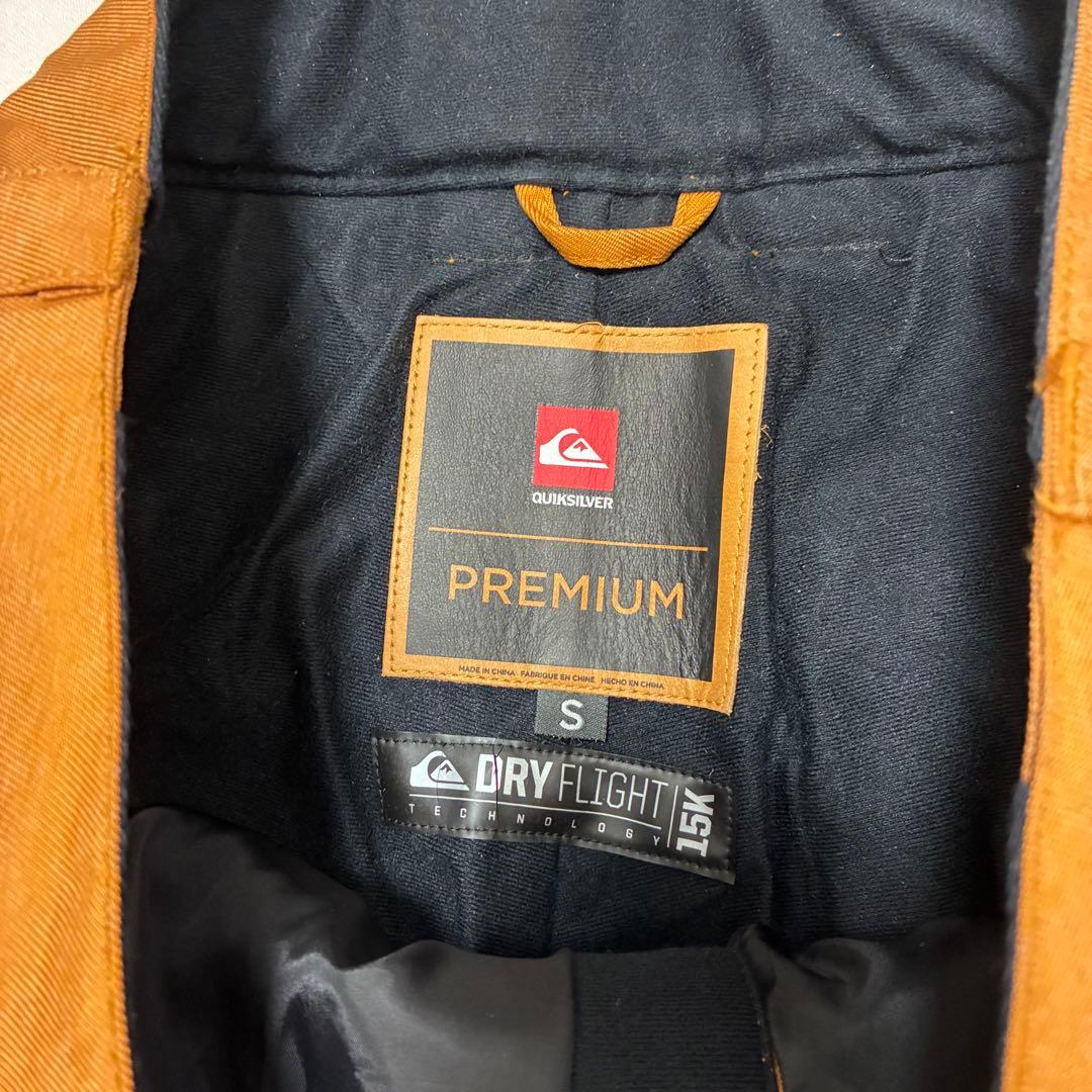 クイックシルバー　スキー　スノボ　ウェア　メンズ　XS S 上下　マルチカラー