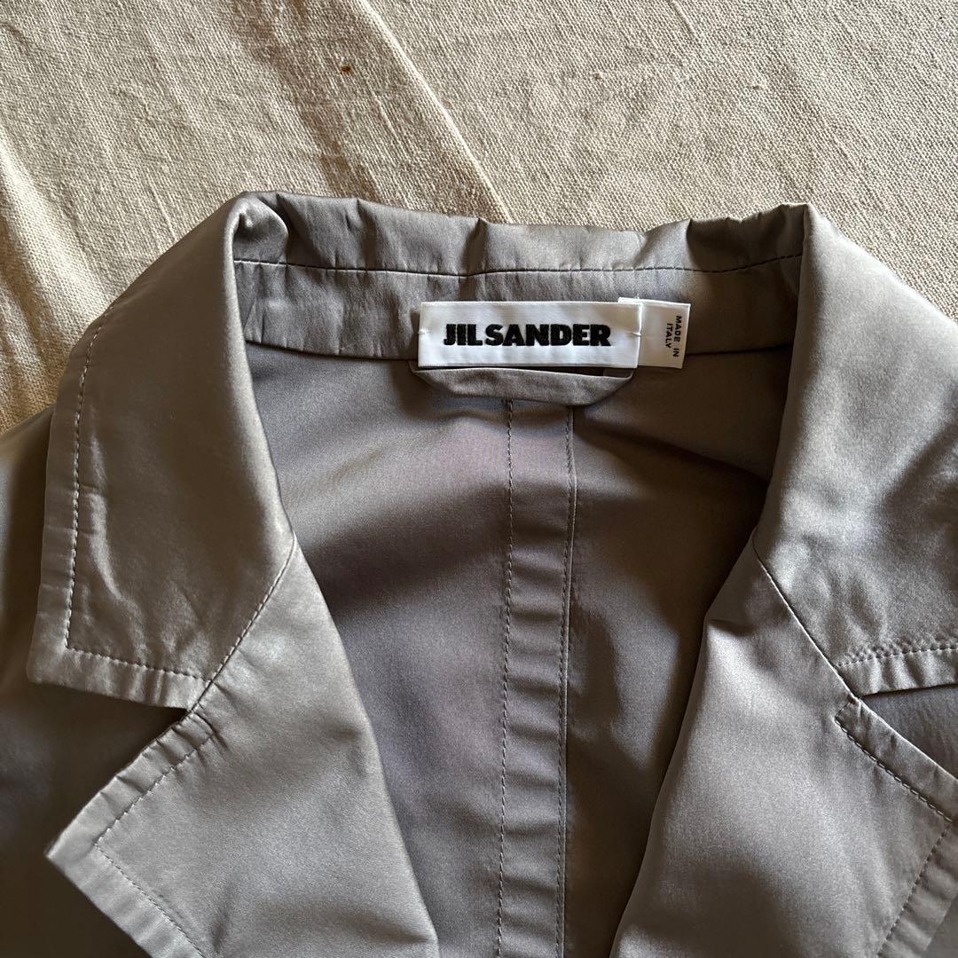 JIL SANDER グレー トレンチコート　34