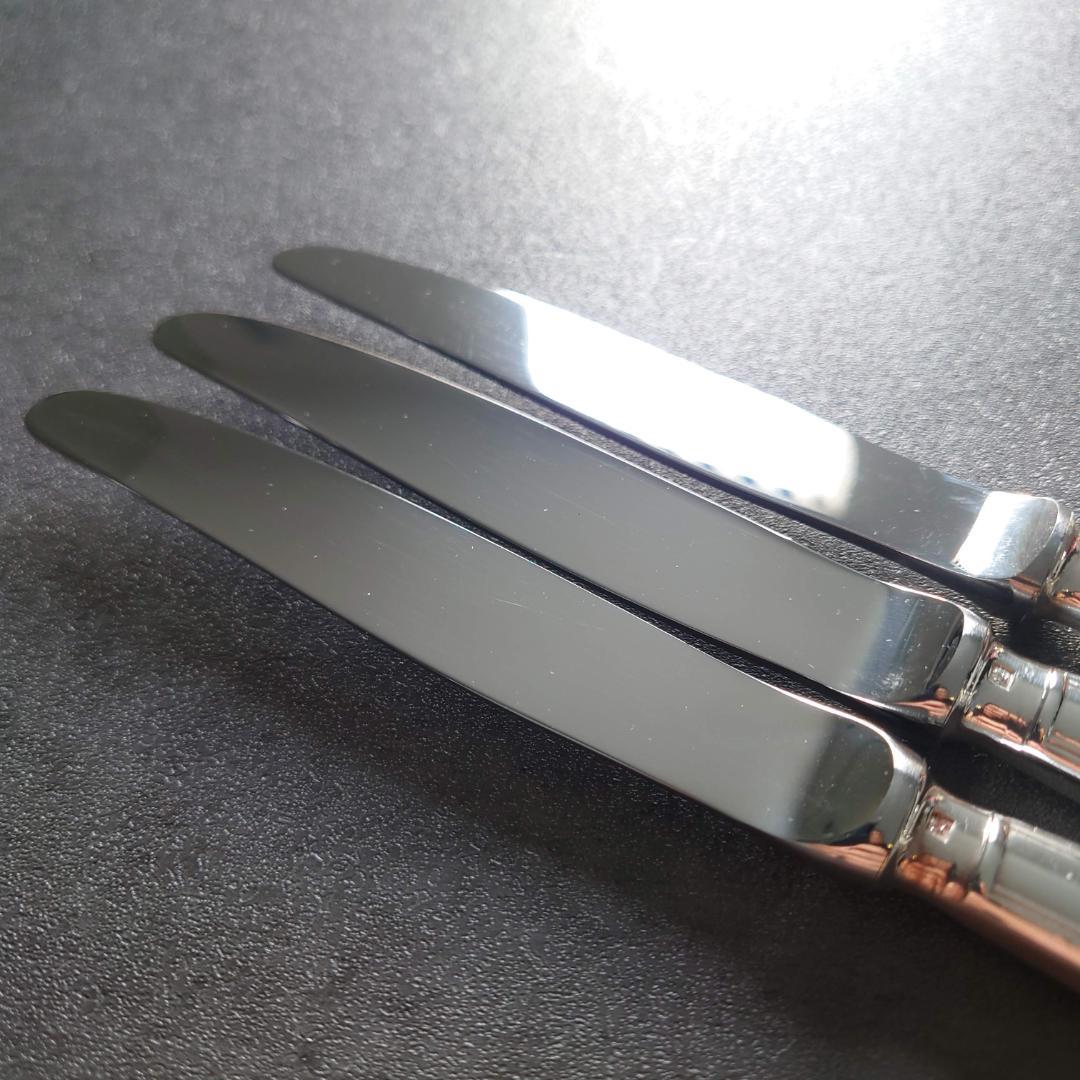 美品 クリストフル アルビ デザートナイフ 3点