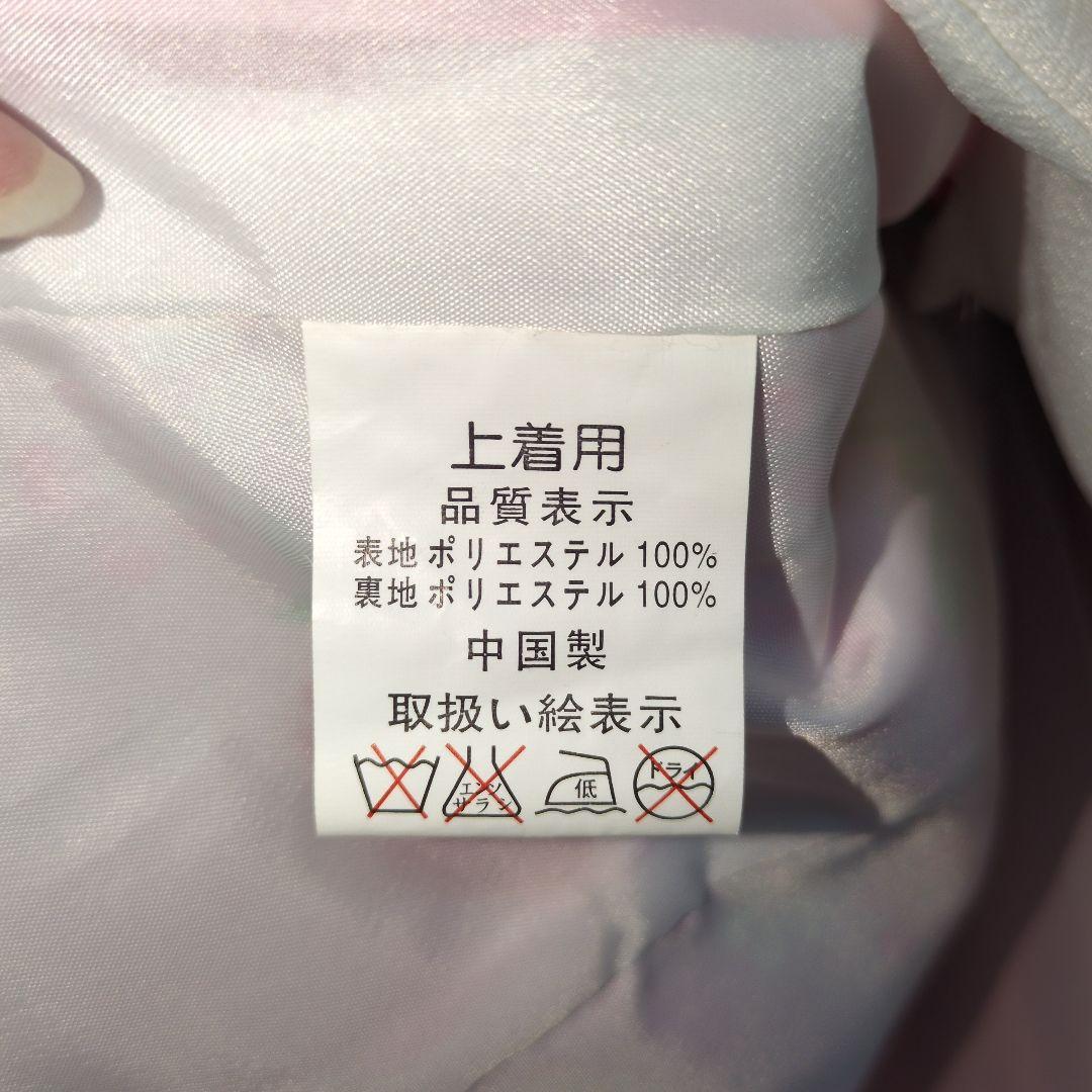 【極美品】草履込み　七五三 3歳用着物 花柄刺繍　ピンク