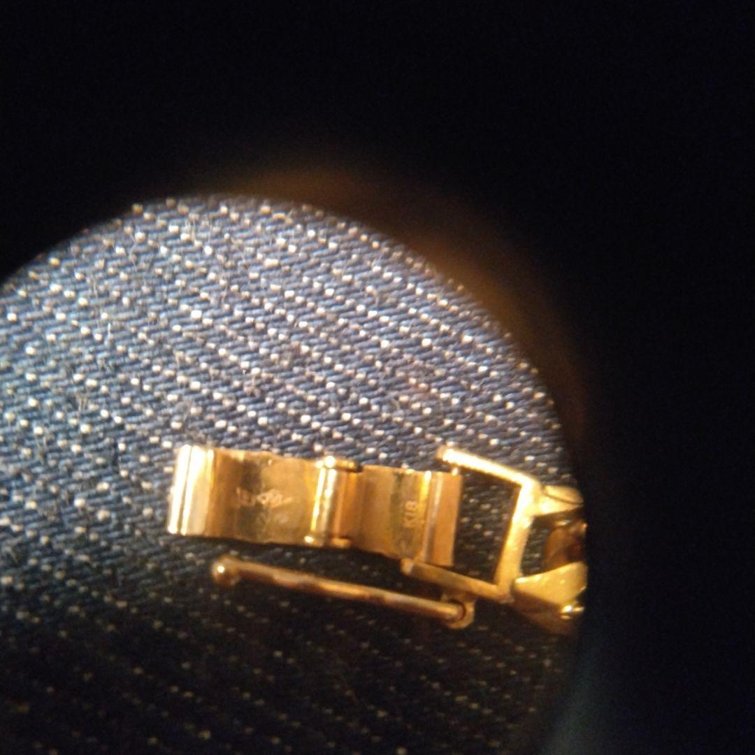 K18 750 ブレスレット　中古品　ゴールド　ホールマーク