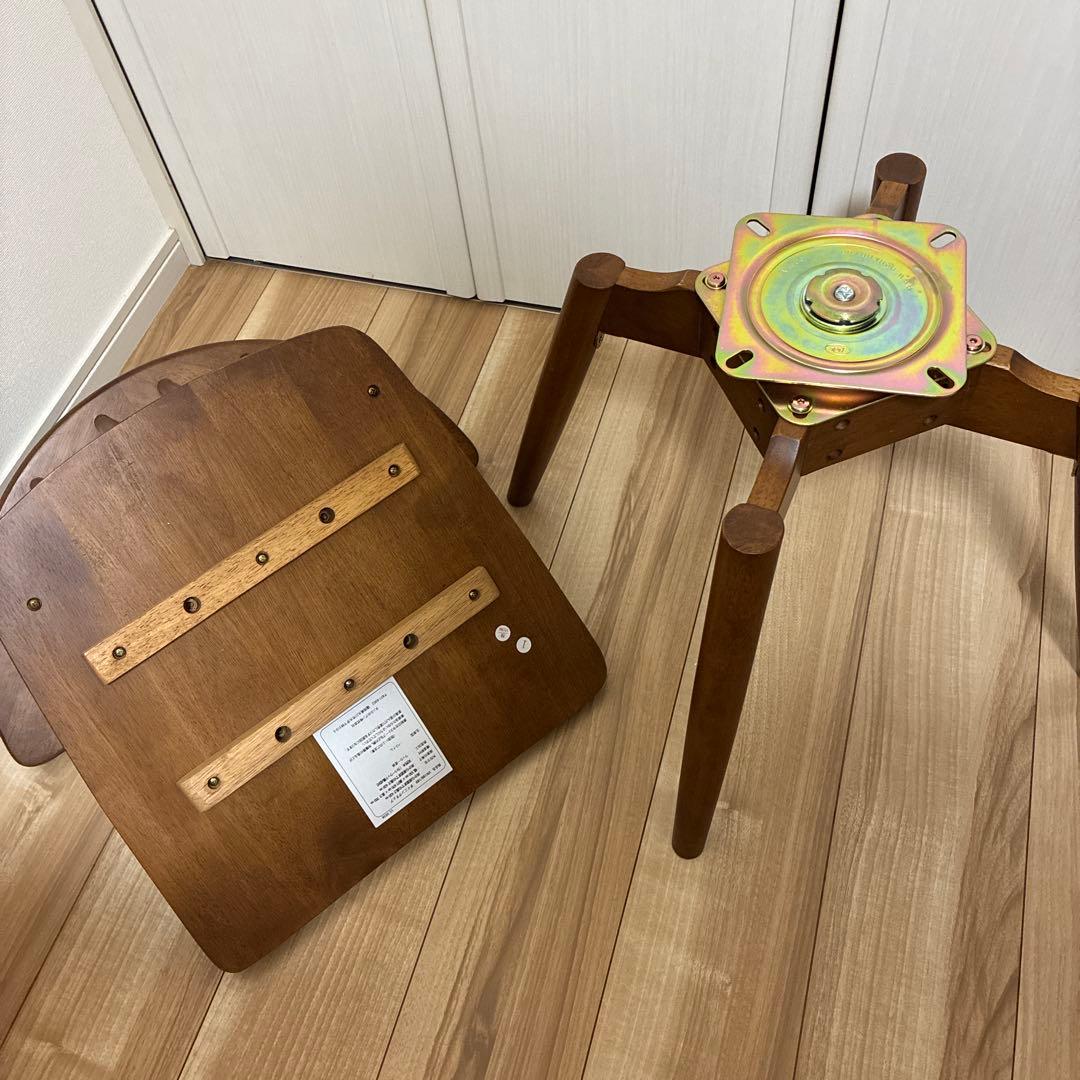 【未使用品】ダイニングチェア　2脚セット