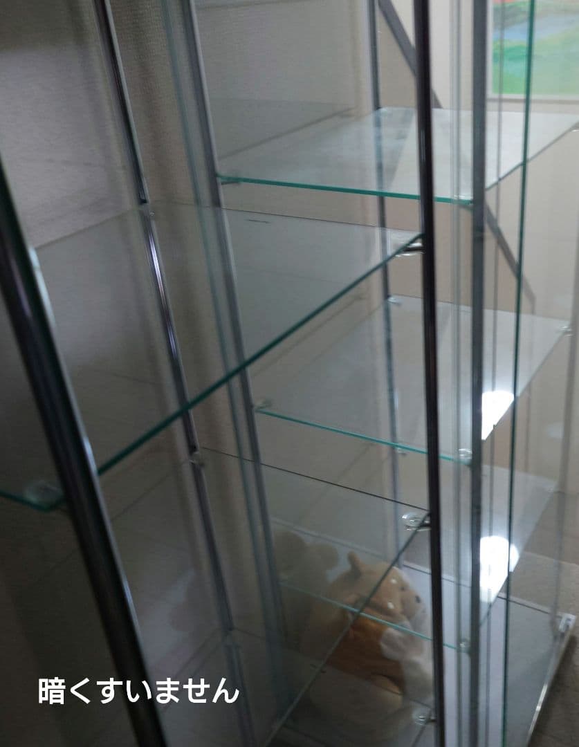 不士貿易　全面ガラス　4段　■引き取り限定■