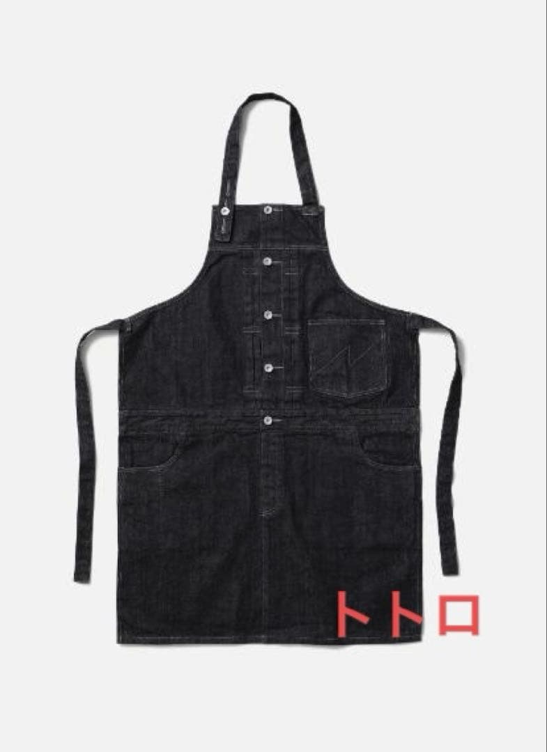 NEIGHBORHOOD DENIM APRON デニムエプロン BLACK