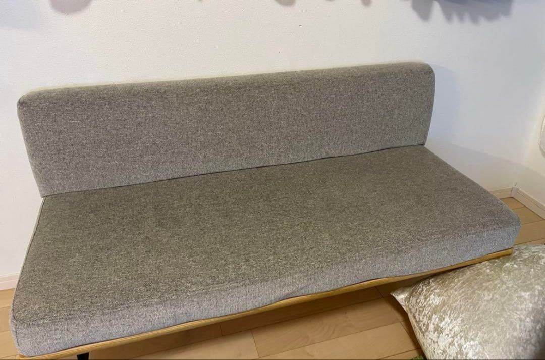 ウニコ　unico FUNEAT(ファニート) ベンチ　グレー②