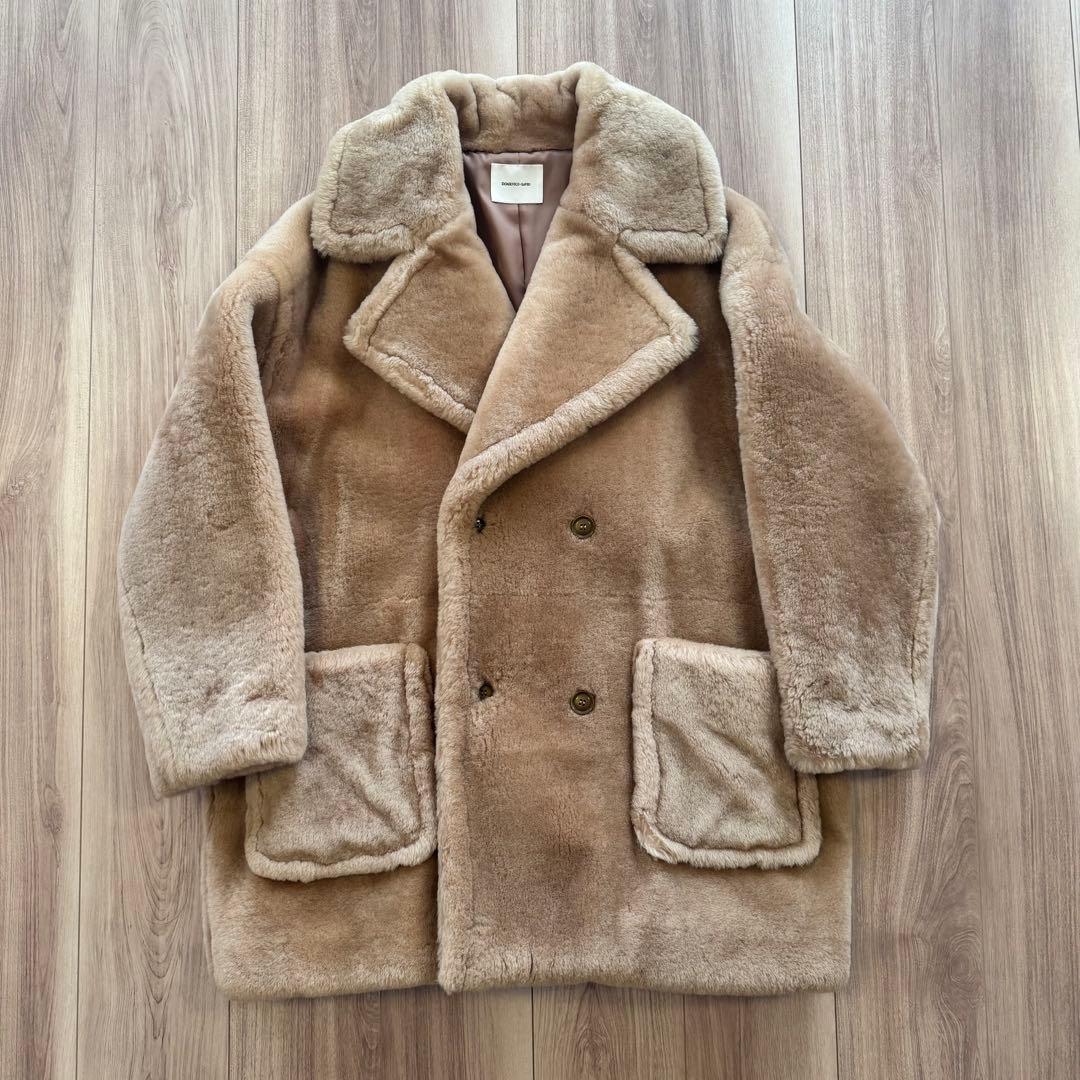 最終値下げ！　DOMENICO+SAVIO テディベアコート ファーコート