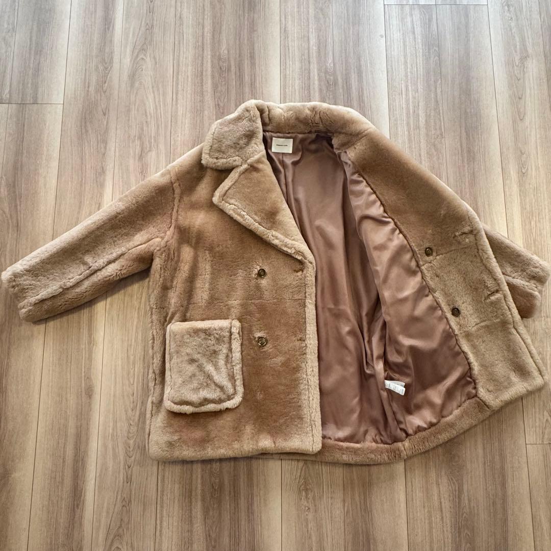 最終値下げ！　DOMENICO+SAVIO テディベアコート ファーコート