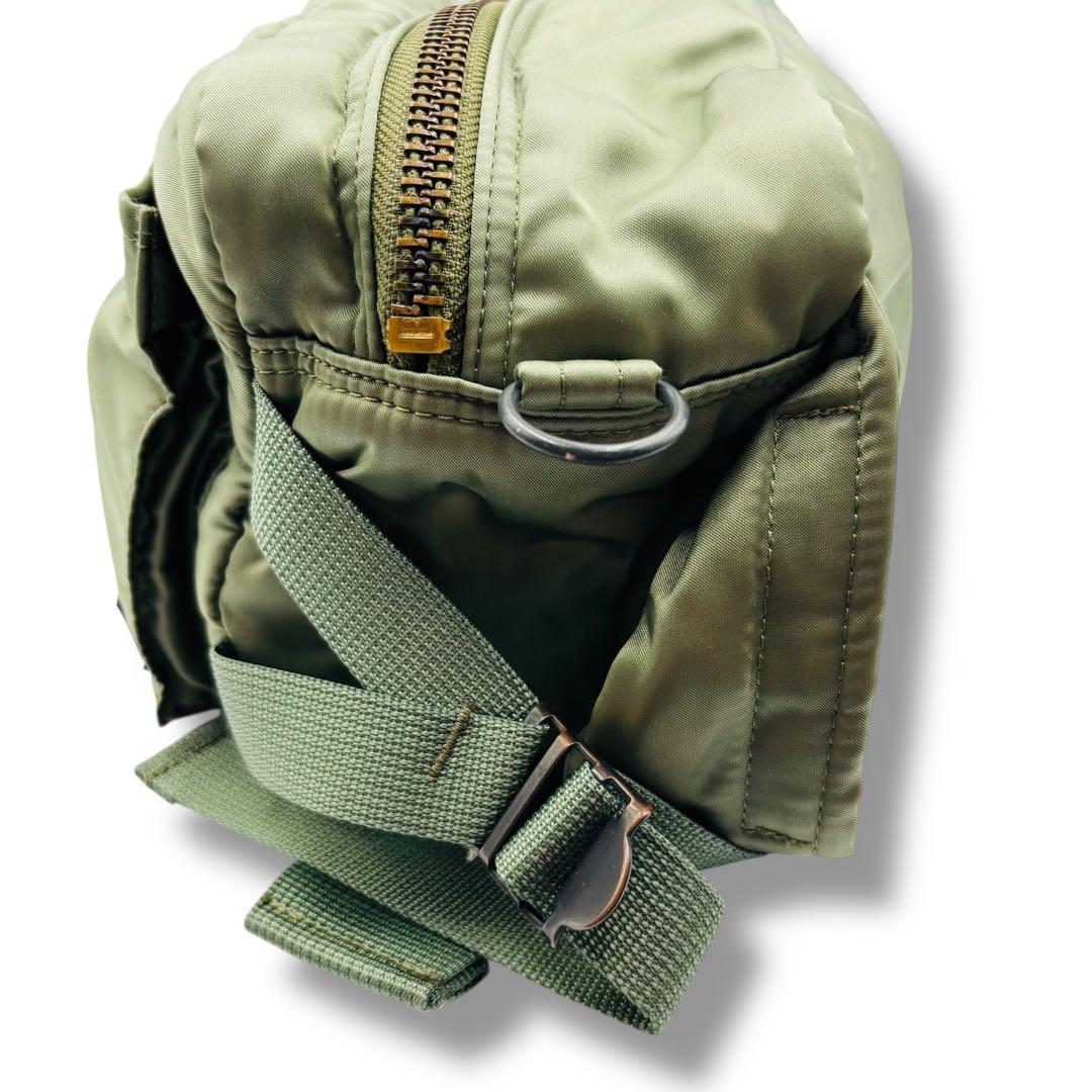 PORTER ボディ ウエストバッグ タンカーナイロン セージグリーン 2way