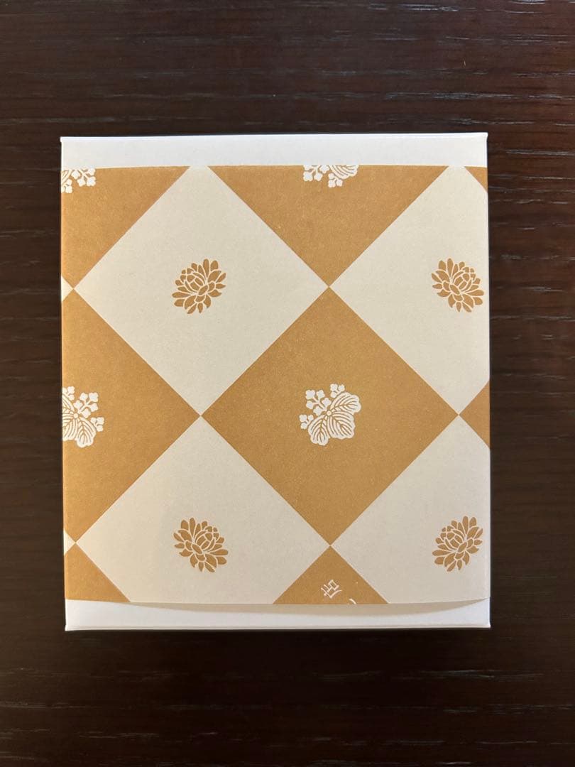 皇居　財布 ローズピンク 本革　二つ折り財布 がま口