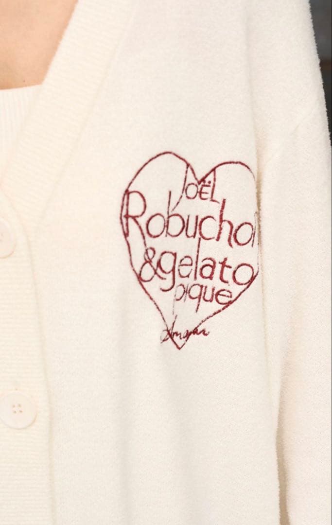 未開封品 【JOEL ROBUCHON】スムーズィーシルクカーディガン