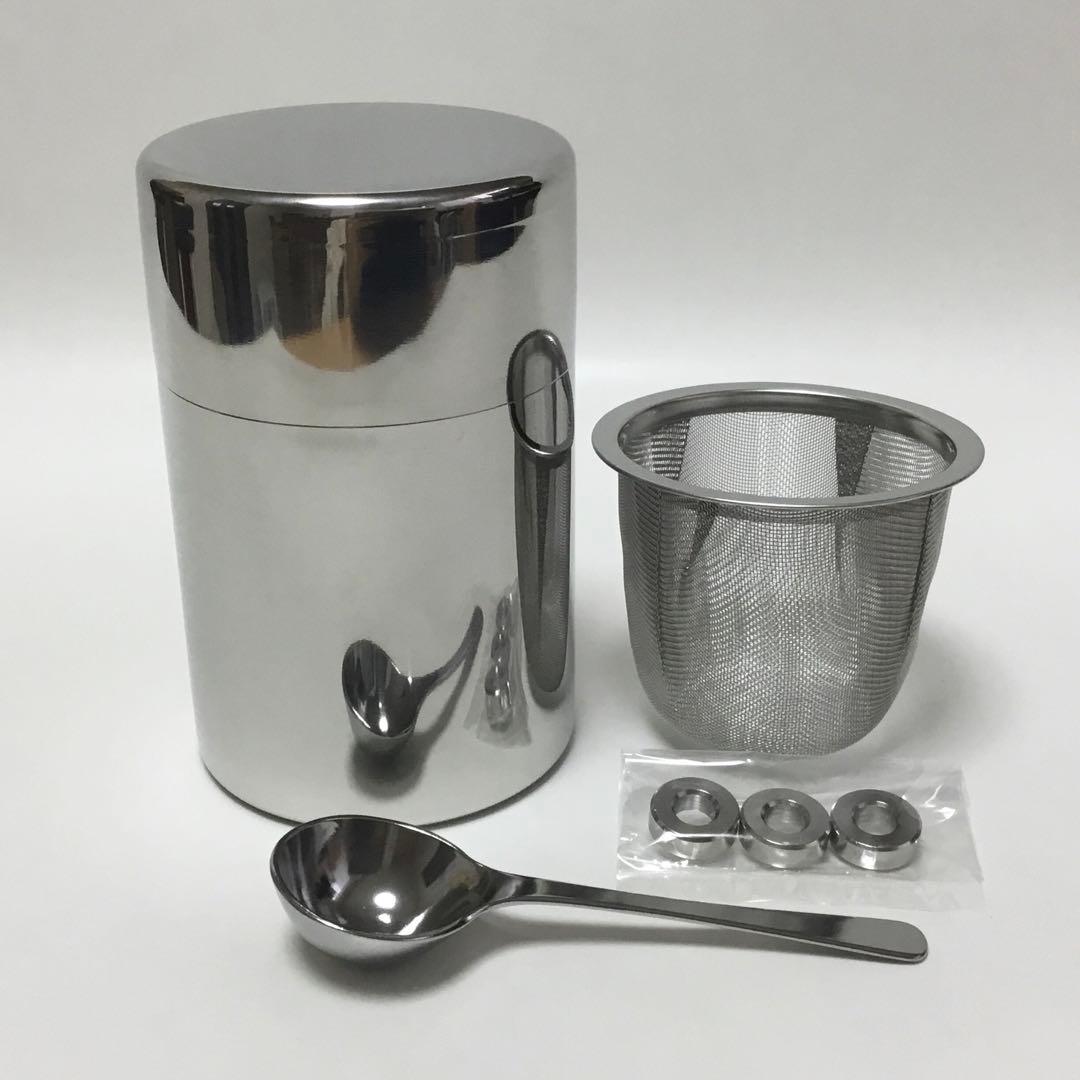 近藤さんの茶ふるい缶 茶道具 新品