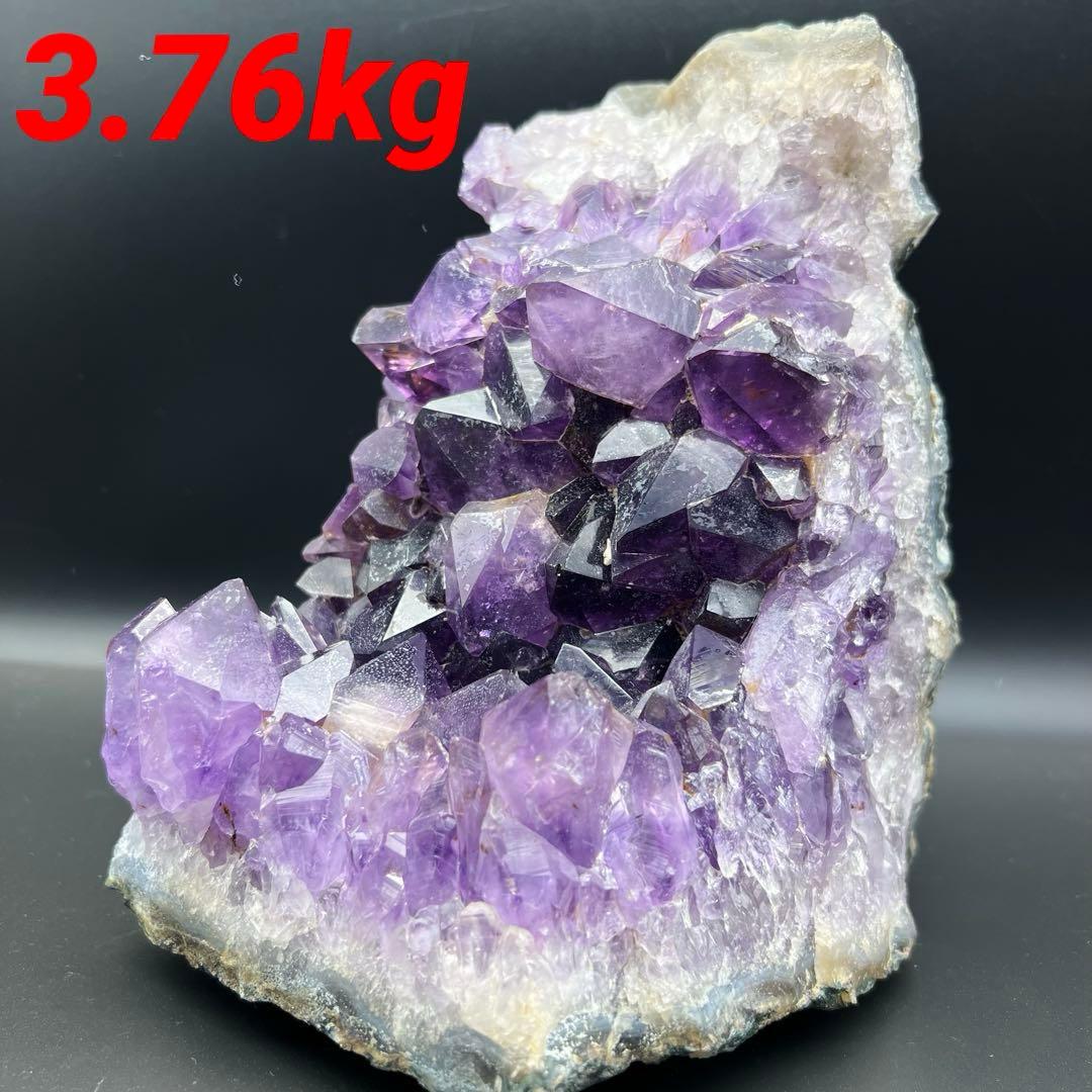 ✳✨大型美紫ハイパワー✨最強浄化や魔除けに✨アメジストクラスター 天然石 原石