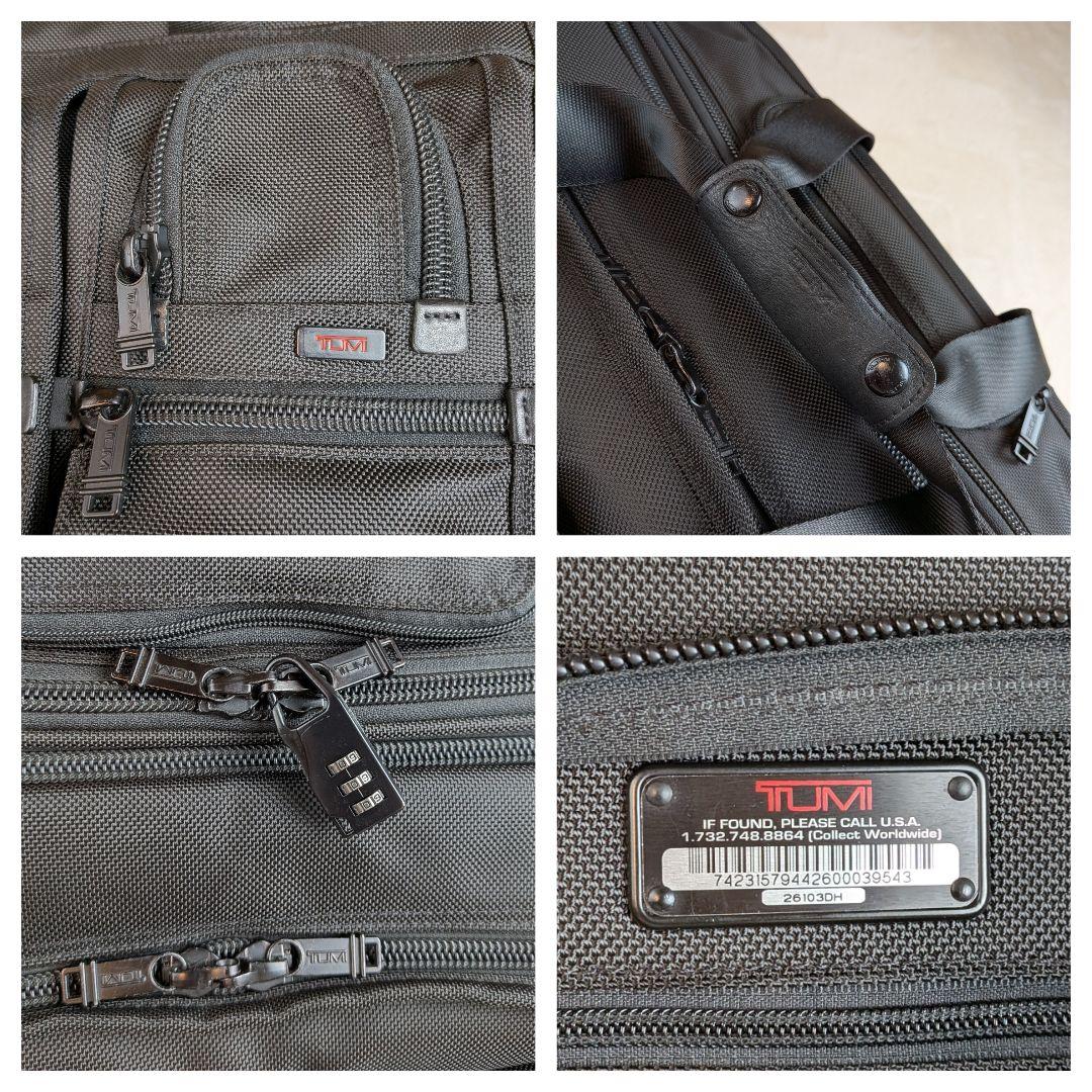 ノムスター TUMI　ALPHAキャリーバッグ　26103DHPCバッグ付